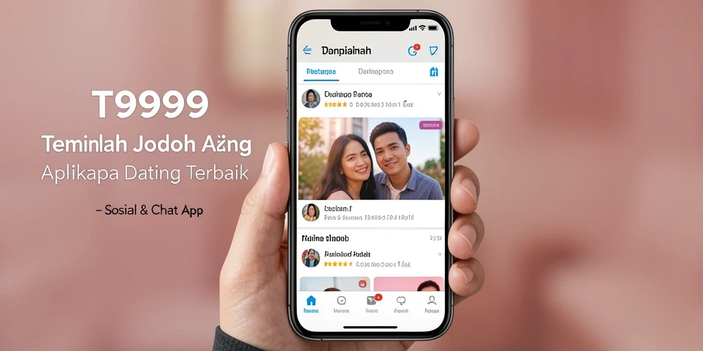 Antarmuka pengguna T9999 yang intuitif dan menarik.