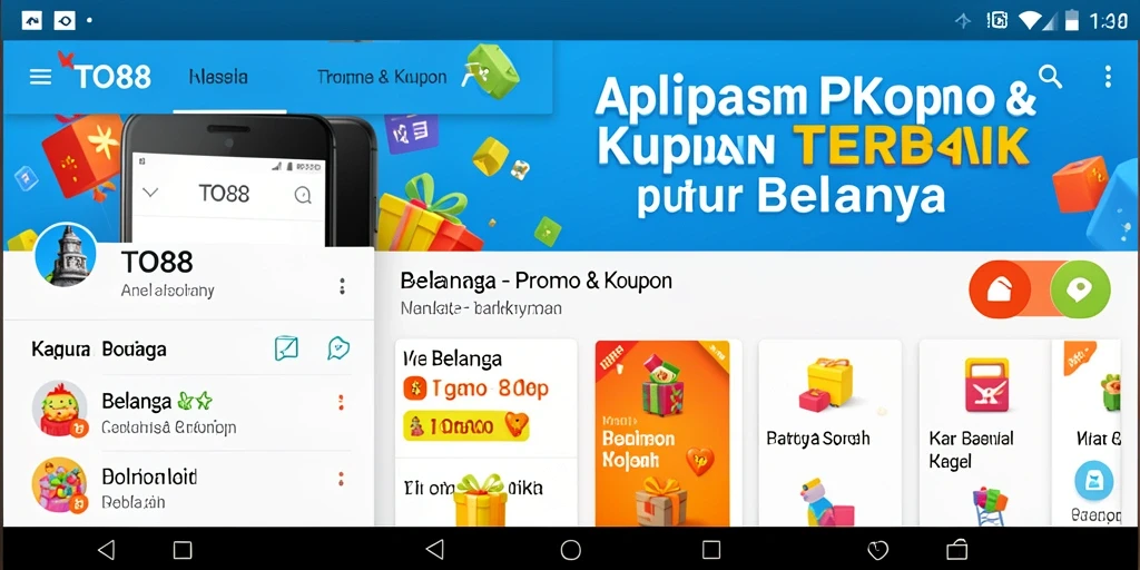 Tampilan antarmuka TO88 yang user-friendly untuk promo & kupon.