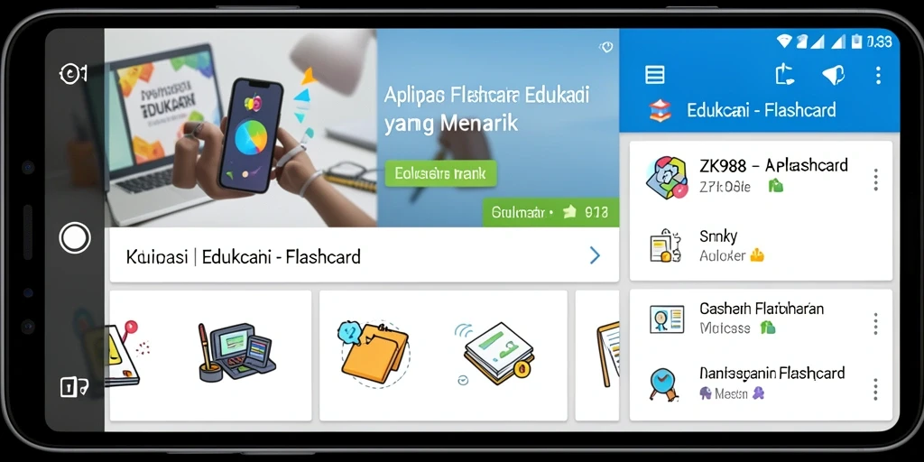 Tampilan antarmuka aplikasi ZK988 yang intuitif dan menarik.