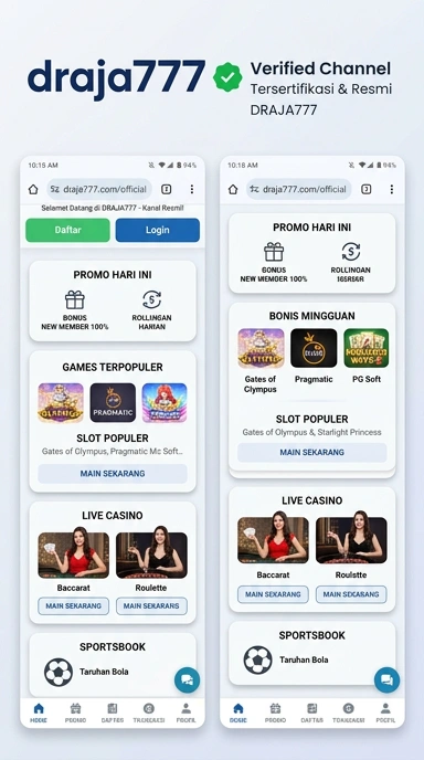 Kanal Resmi draja777 untuk Pengguna Android Indonesia